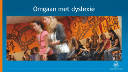 Dyslexie - Heerbeeck College