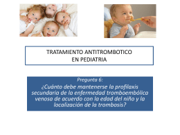 Diapositiva 1 - Puesta al día en Tratamiento antitrombótico