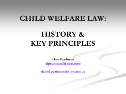 history & key principles