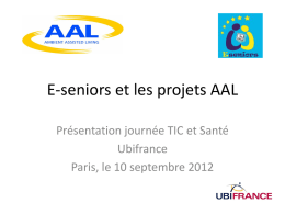 E-seniors et les projets AAL