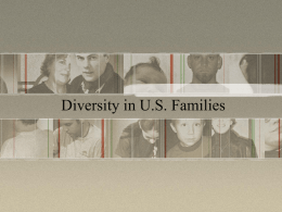 Diversity in U.S. Families - Grayslake North High School