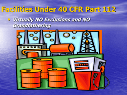 U.S. EPA Oil Spill Program