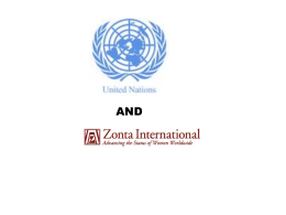 history of zonta international and the united nations