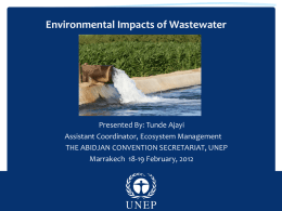 PowerPoint File, 10,55 MB - UN-Water Activity Information System!