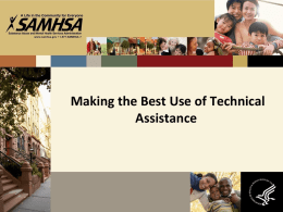 Technical Assistance - JBS International, Inc.