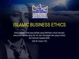 Islamic Principles present