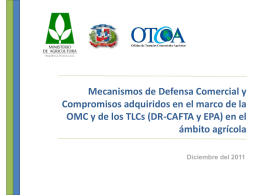 Diapositiva 1 - Oficina de Tratados Comerciales Agrícolas