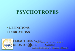 PSYCHOTROPES
