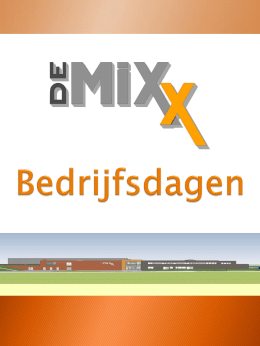 Vrijetijdscentrum de Mixx: een mix van mogelijkheden, binnen en