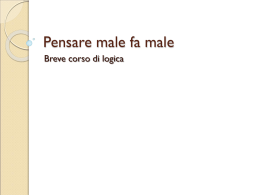 Pensare male fa male1