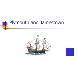Plymouth and Jamestown