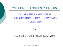 1-PPT-LBT - Nashik Branch of WIRC of