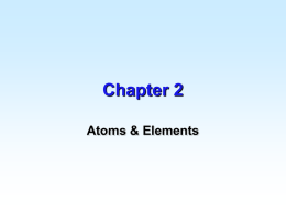 Chapter-2 - UCF Chemistry