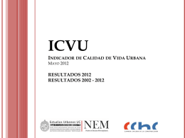 Presentancion ICVU 2012 mayo 2012