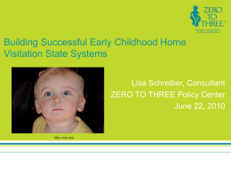 Building Successful Early Childhood Home Visitation