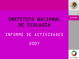 Descargas - Instituto Nacional de Ecología