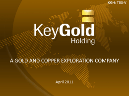 Key Gold One2One Investors Presentation