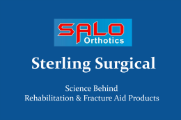 E-Catalog - Sterling Surgical Sales