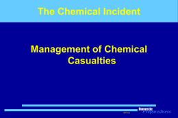 Chemical Casualties