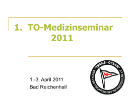 TO-Medizinseminar 2011