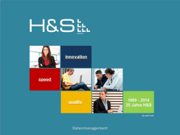 H&S Vortrag - CSS Connect