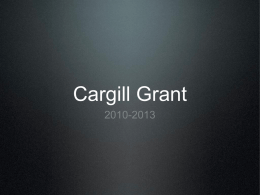 Cargill-Grant-Presentation
