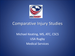 Comparative Injury Studies