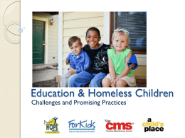 Education & Homeless Children