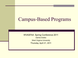 Campus-Based Programs