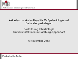 Akute Hepatitis C - Universitätsklinikum Hamburg