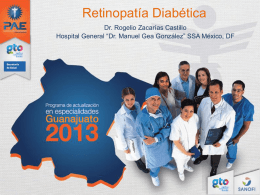 Retinopatía Diabética - programa de actualización en especialidades