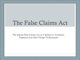 The False Claims Act - Whistleblower Attorneys – Patten, Wornom