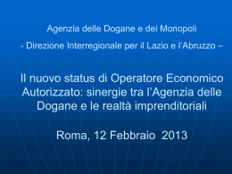 compliance doganale