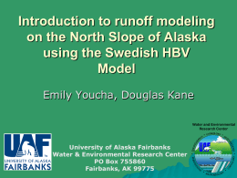 HBVmodel09 - IARC Research - University of Alaska Fairbanks