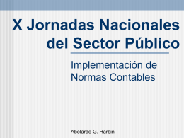 Descargar Presentación - X Jornadas Nacionales del Sector Público