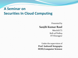 What is Cloud Computing