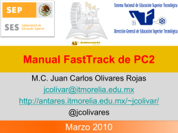 Manual FastTrack de PC2