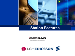 03) Station Feature