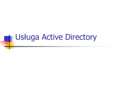 Usługa Active Directory - PLD Linux Distribution