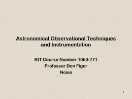 Lecture 9-Noise