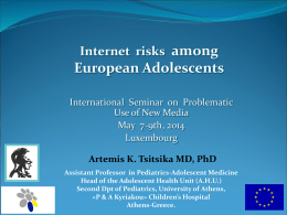 Internet Risks among European Adolescents