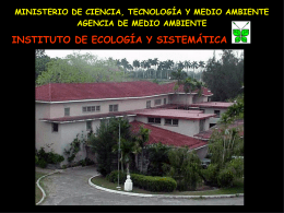 Instituto de Ecología y Sistemática