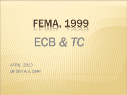 FEMA, 1999.