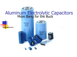 Aluminum Capacitors