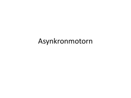 Asynkronmotorn - TFE