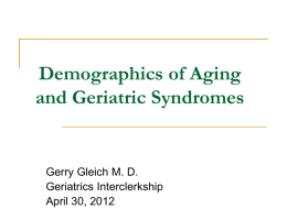 Demographics and Changes With Aging
