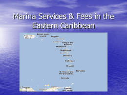 Marina Services & Fees in the Eastern Caribbean