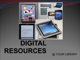 Digital Resources: Simple Steps