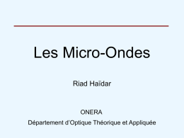 Micro-ondes(plus complet)