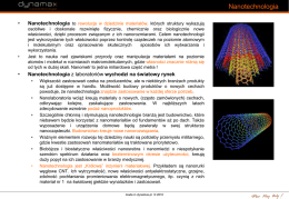 Pobierz prezentację o Nanotechnologii w formacie PPT